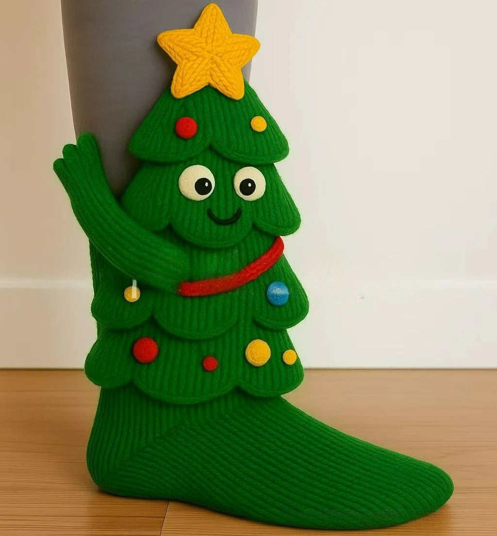 Animal 3D Socks – Cute, Kawaii, and Cozy Novelty Socks for Everyday Comfort Christmas Gift Santa Socks